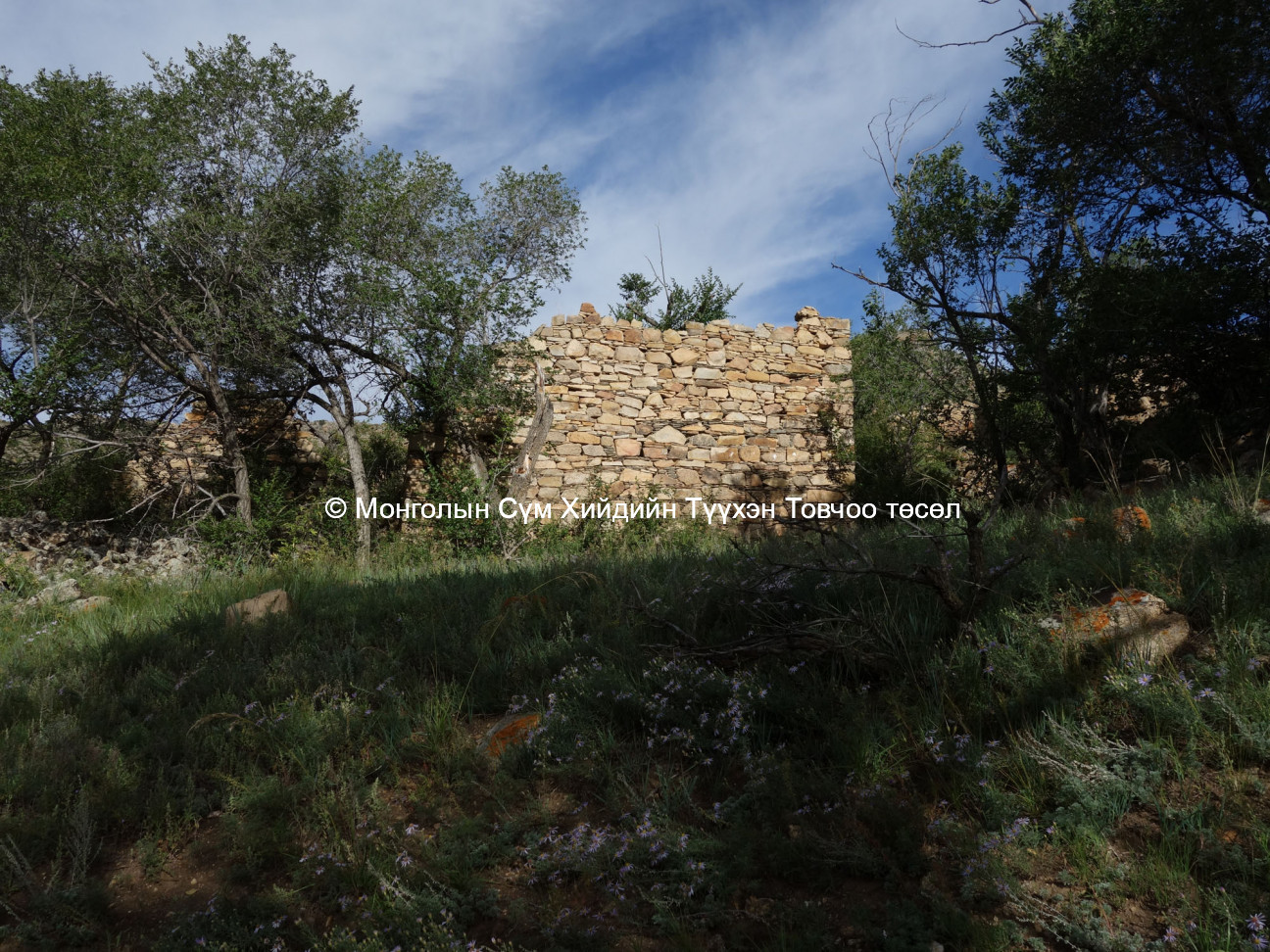 East side of Main temple